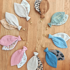 PORTE CLES FEUILLE